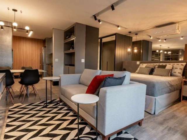 Apartamento á venda no Itaim Bibi com 1 Quarto, 1 vaga
