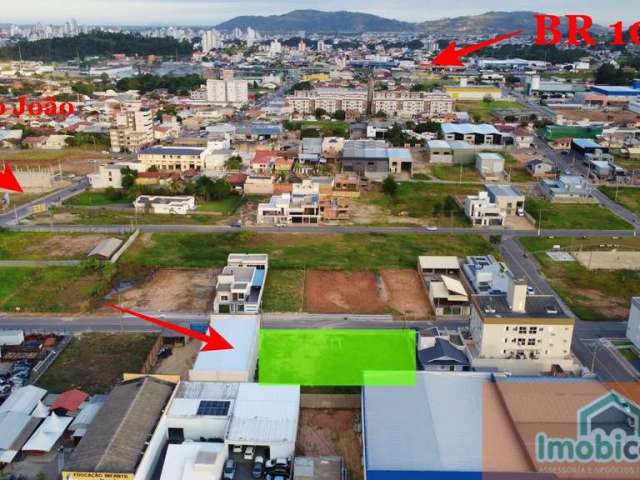 Terreno à venda no bairro São João (Margem Esquerda) - Tubarão/SC