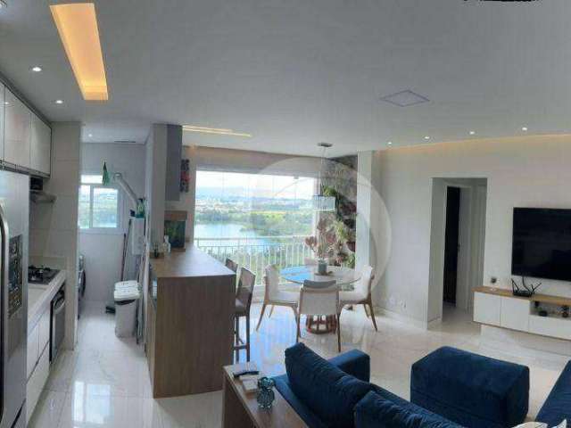 Apartamento com 2 dormitórios à venda, 62 m² por R$ 475.000 - Pagador de Andrade - Jacareí/SP