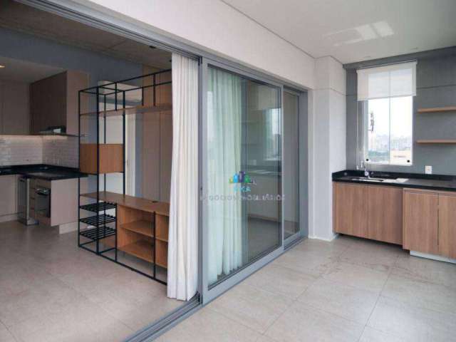 Apartamento para alugar, 44 m² por R$ 6.065,00/mês - Moema - São Paulo/SP