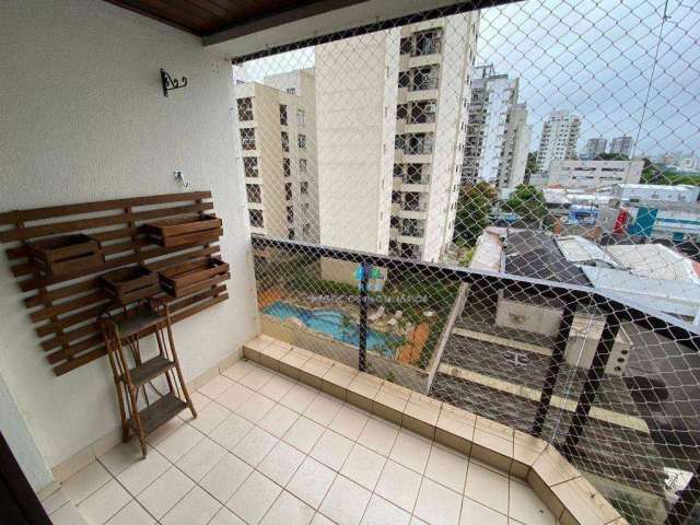 Apartamento com 1 dormitório para alugar, 45 m² por R$ 3.759/mês - Moema - São Paulo/SP
