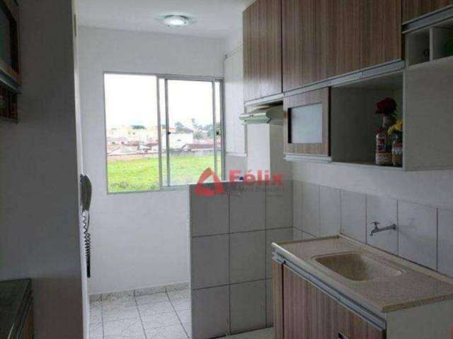 Apartamento com 2 dormitórios à venda, 54 m² por R$ 200.000 - Parque São Luís - Taubaté/SP