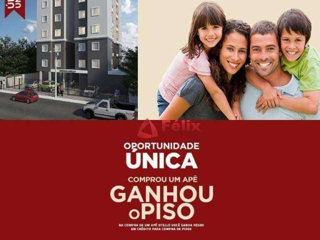 Últimas unidades! Apartamento com 2 dormitórios à venda, 52 m² - Edifício Otello - Jardim Paulista - Taubaté/SP