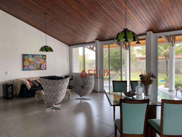 Casa com 3 dormitórios à venda, 346 m² - Condomínio Vale do Sol - Tremembé/SP