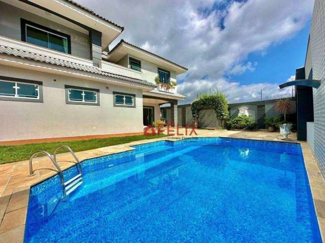Casa com 5 dormitórios à venda, 480 m² por R$ 3.600.000,00 - Jardim Aquarius - São José dos Campos/SP