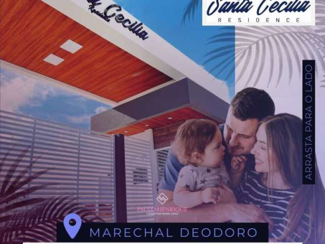Lançamento 2° Etapa - Residencial em Marechal Deodoro com 3 dormitórios sendo 1 suíte - 165m²