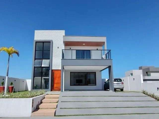 Casa em Condomínio Fechado na Barra de  São Miguel com 5 suítes - 540m²