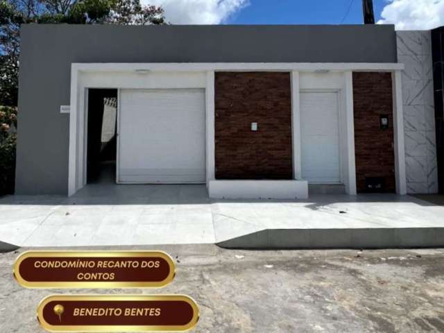 Casa em Condomínio Fechado no Benedito Bentes - 78m²