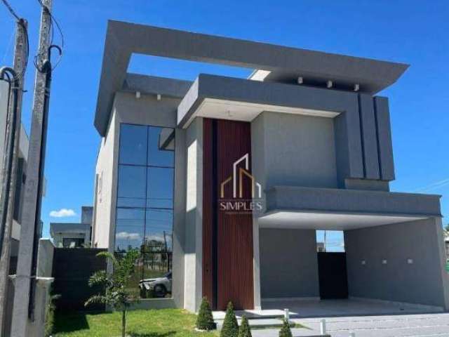 Casa com 4 dormitórios à venda, 232 m² por R$ 1.650.000,00 - Cidade Alpha - Eusébio/CE