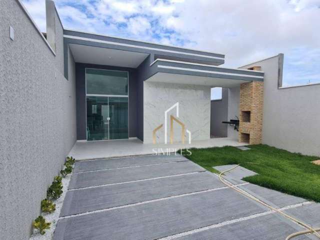 Casa com 3 dormitórios à venda, 105 m² por R$ 420.000,00 - Messejana - Fortaleza/CE