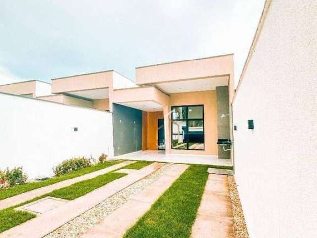 Casa com 3 dormitórios à venda, 113 m² por R$ 412.000 - Coaçu - Eusébio/CE