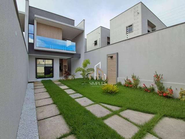 Casa com 4 dormitórios à venda, 150 m² por R$ 620.000 - Sapiranga - Fortaleza/CE