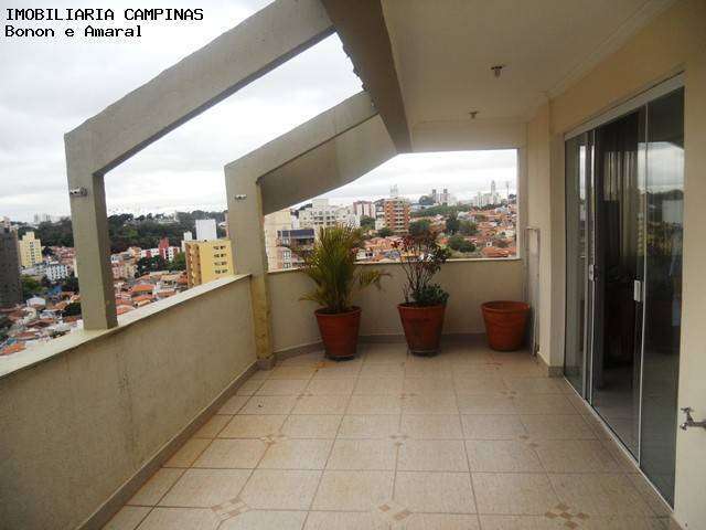 Cobertura no Edificio Itapuri, de 3 quartos à venda, Jardim Proença - Campinas/SP