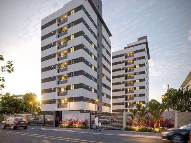 Apartamento com 2 quartos à venda na Rua Euclides Rodrigues Oliveira, Jardim Cidade Universitária, João Pessoa, 52 m2 por R$ 268.000