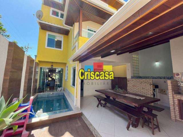 Casa TRIPLEX com 3 dormitórios à venda, 148 m² por R$ 950.000 - Costazul - Rio das Ostras/RJ