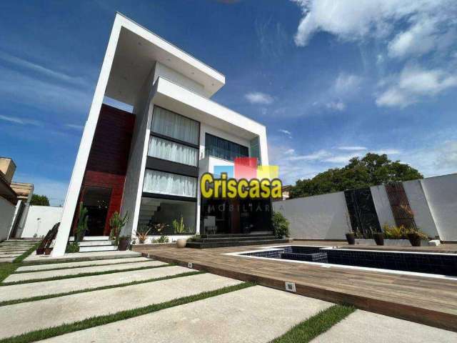 Casa com 3 dormitórios à venda, 258 m² por R$ 1.600.000,00 - Praia Mar - Rio das Ostras/RJ