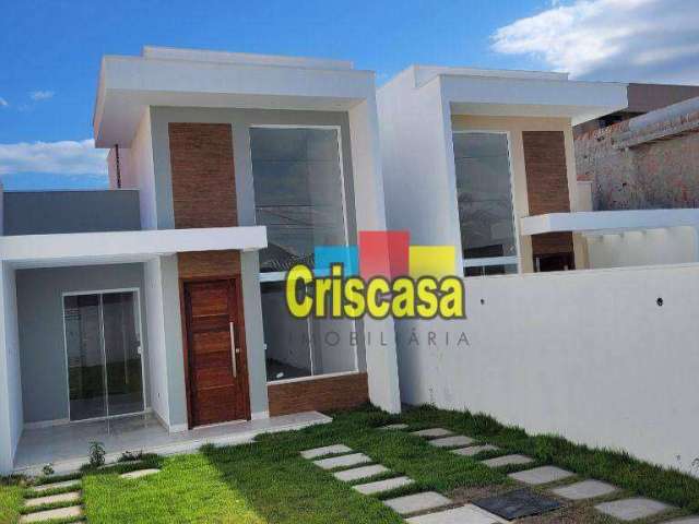 Casa à venda, 95 m² por R$ 570.000,00 - Recreio - Rio das Ostras/RJ