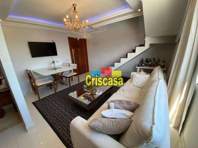 Cobertura com 2 dormitórios à venda, 200 m² por R$ 800.000,00 - Jardim Mariléa - Rio das Ostras/RJ