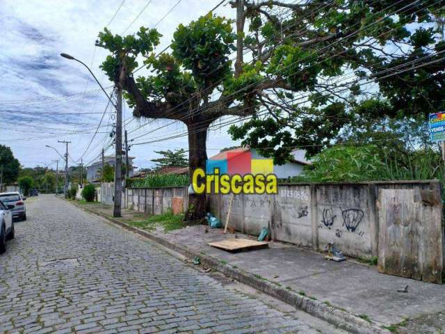 Terreno à venda, 360 m² por R$ 400.000,00 - Novo Rio Das Ostras - Rio das Ostras/RJ