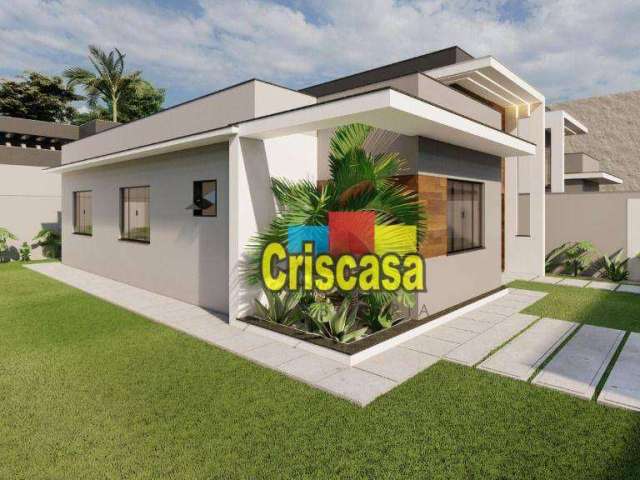 Casa com 3 dormitórios à venda, 82 m² por R$ 550.000,00 - Praia Mar - Rio das Ostras/RJ