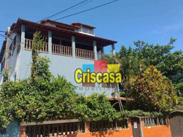 Casa com 6 dormitórios, 600 m² - venda por R$ 1.600.000,00 ou aluguel por R$ 5.000,00/mês - Costazul - Rio das Ostras/RJ