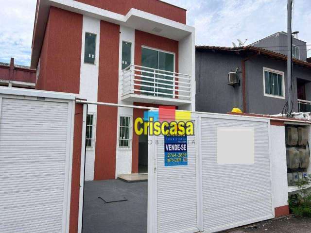 Casa com 2 dormitórios à venda, 75 m² por R$ 245.000,00 - Extensão Serramar - Rio das Ostras/RJ