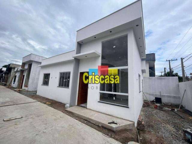 Casa com 2 dormitórios à venda, 64 m² por R$ 320.000,00 - Jardim Campomar - Rio das Ostras/RJ