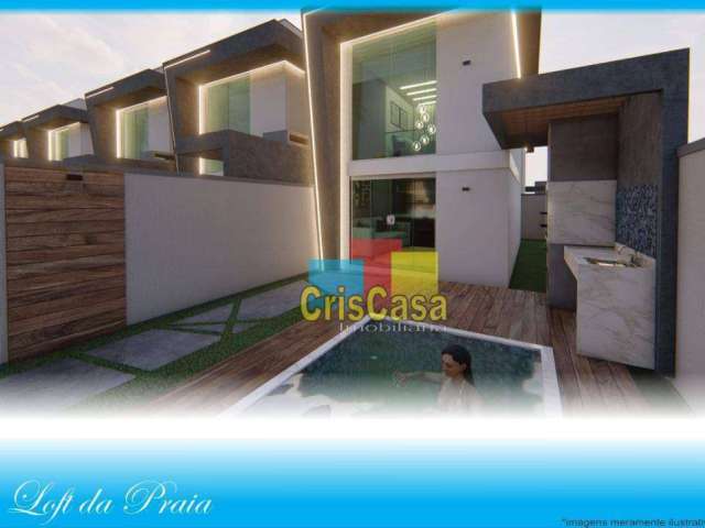 Loft à venda, 45 m² por R$ 300.000,00 - Terra Firme - Rio das Ostras/RJ