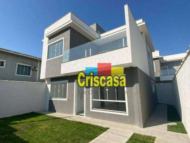 Casa à venda, 117 m² por R$ 450.000,00 - Village Rio das Ostras - Rio das Ostras/RJ