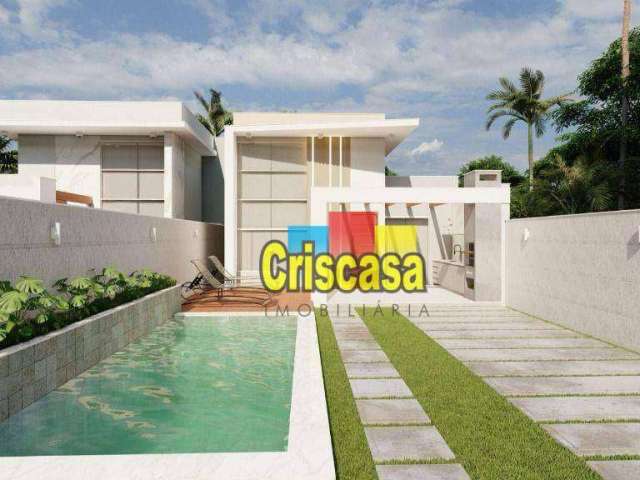 Casa com 4 dormitórios à venda, 174 m² por R$ 825.000,00 - Jardim Mariléa - Rio das Ostras/RJ