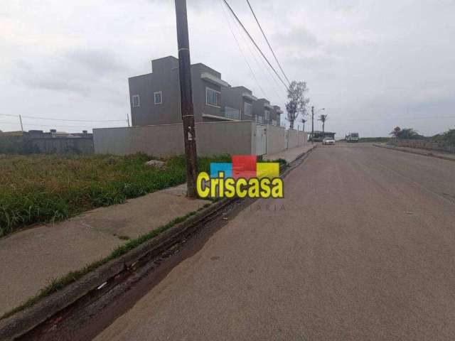 Terreno à venda, 420 m² por R$ 240.000,00 - Praia Mar - Rio das Ostras/RJ