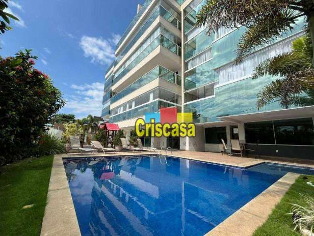 Apartamento com 3 dormitórios à venda, 170 m² por R$ 730.000,00 - Costazul - Rio das Ostras/RJ