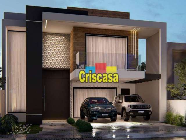 Casa com 4 dormitórios à venda, 215 m² por R$ 1.400.000,00 - Vale dos Cristais - Macaé/RJ