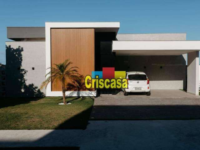 Casa com 4 dormitórios à venda, 217 m² por R$ 1.800.000,00 - Alphaville - Rio das Ostras/RJ