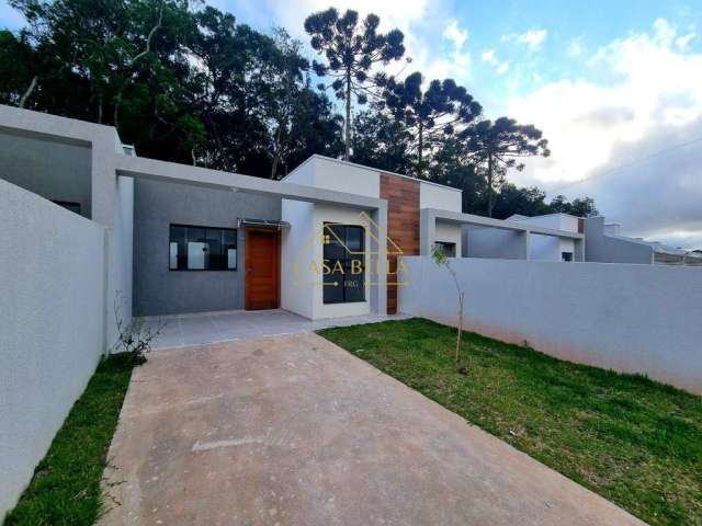 Casa em Condomínio para Venda em Fazenda Rio Grande, Gralha Azul, 2 dormitórios, 1 banheiro, 2 vagas