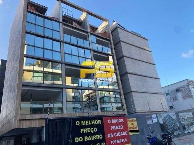 Flat com 1 quarto à venda na Rua Vereador Antônio Pessoa da Rocha, Cabo Branco, João Pessoa, 42 m2 por R$ 450.000