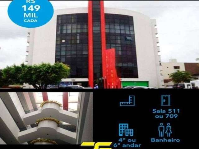 Sala à Venda, 24 M² Por R$ 149.000 - Torre - João Pessoa/pb