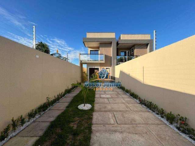 Oportunidade de Morar e Viver bem! Casa Duplex com 3 Suítes, 90 m² por R$ 390.000 - Maraponga - Fortaleza/CE