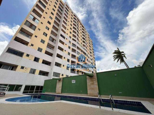 Apartamento com 3 dormitórios para alugar por R$ 1.800/mês - Serrinha - Fortaleza/CE