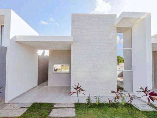 Casa para venda possui 90 metros quadrados com 3 quartos em Encantada - Eusébio - CE