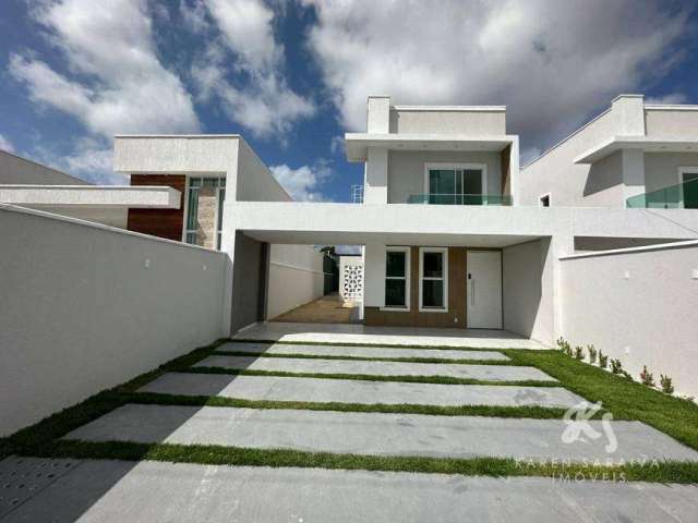 Casa para venda possui 159 metros quadrados com 4 quartos em Tamatanduba - Eusébio - CE