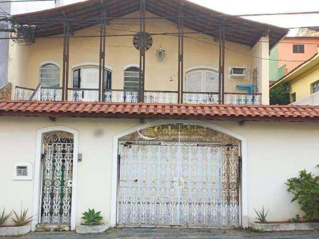 Sobrado com 5 dormitórios, 300 m² - venda por R$ 1.150.000,00 ou aluguel por R$ 4.526,00/mês - Vila Camilópolis - Santo André/SP