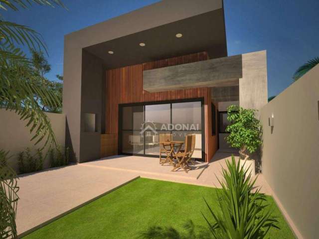 Casa nova com 3 dormitórios à venda, 69 m² por R$ 390.000 - Eliana - Guaratuba/PR