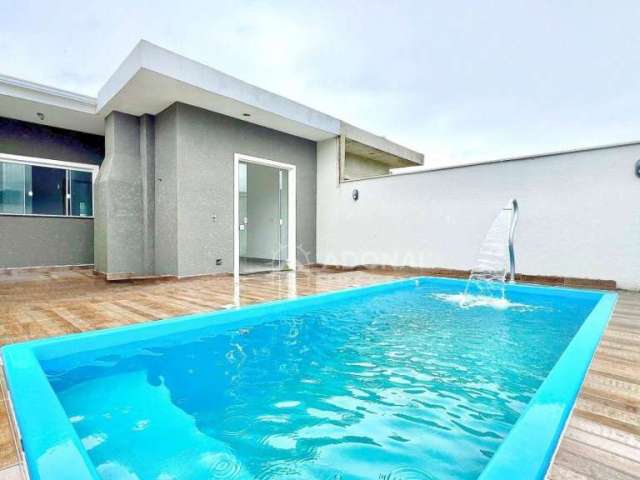 Casa com Piscina, à venda, 72 m² por R$ 350.000 - Nereidas - Guaratuba/PR
