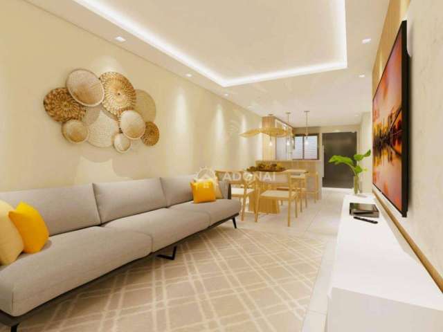 Casa com piscina, 3 dormitórios à venda, 82 m² por R$ 490.000 - Nereidas - Guaratuba/PR