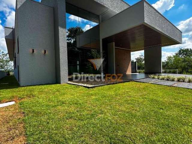 Casa em condomínio fechado com 4 quartos à venda na BR-469, 6468, Remanso Grande, Foz do Iguaçu por R$ 2.800.000
