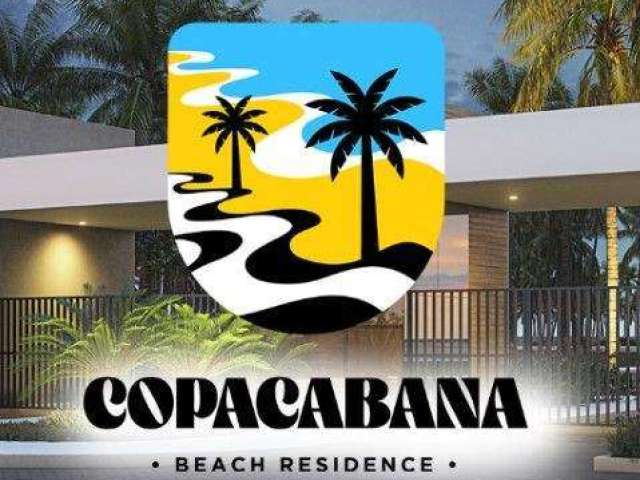 Lote a venda no Condomínio Copacabana Beach Residence, 200m2, Barra dos Coqueiros - SE