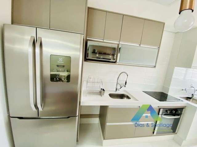 SANTO ANDRÉ Apartamento 53M², 2 dormitórios, designer moderno, lazer completo, 1 vaga ótima localização e valor !!!