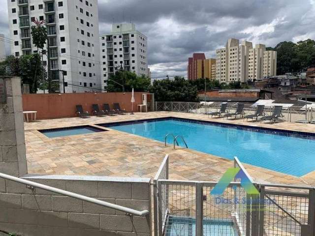 Apartamento com 3 dormitórios à venda, 67 m² por R$ 279.000,00 - Cursino - São Paulo/SP