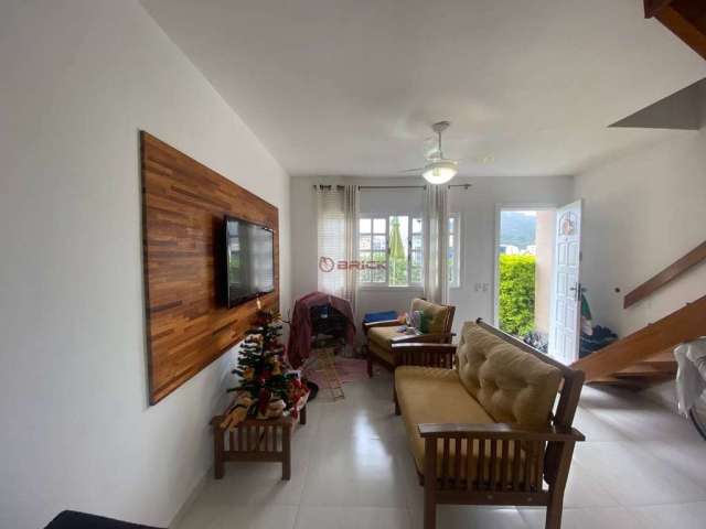 Casa em condomínio fechado com 3 quartos à venda na Rua Waldemar de Assis Ribeiro, Cascata Guarani, Teresópolis, 95 m2 por R$ 410.000